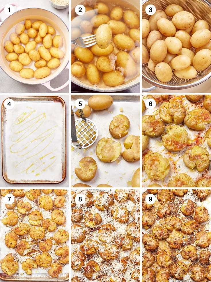 step-by-step-crispy-parmesan-smashed-potatoes